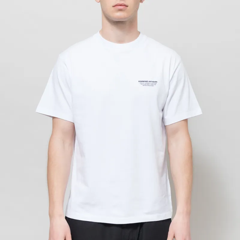 Edmmond Studios Antiques T Shirt White-1