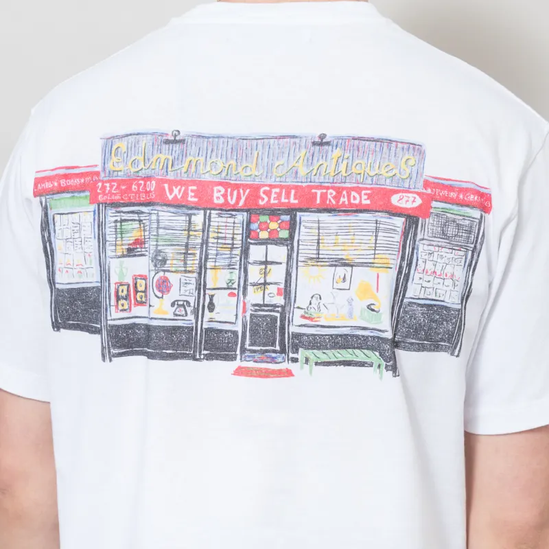 Edmmond Studios Antiques T Shirt White-3