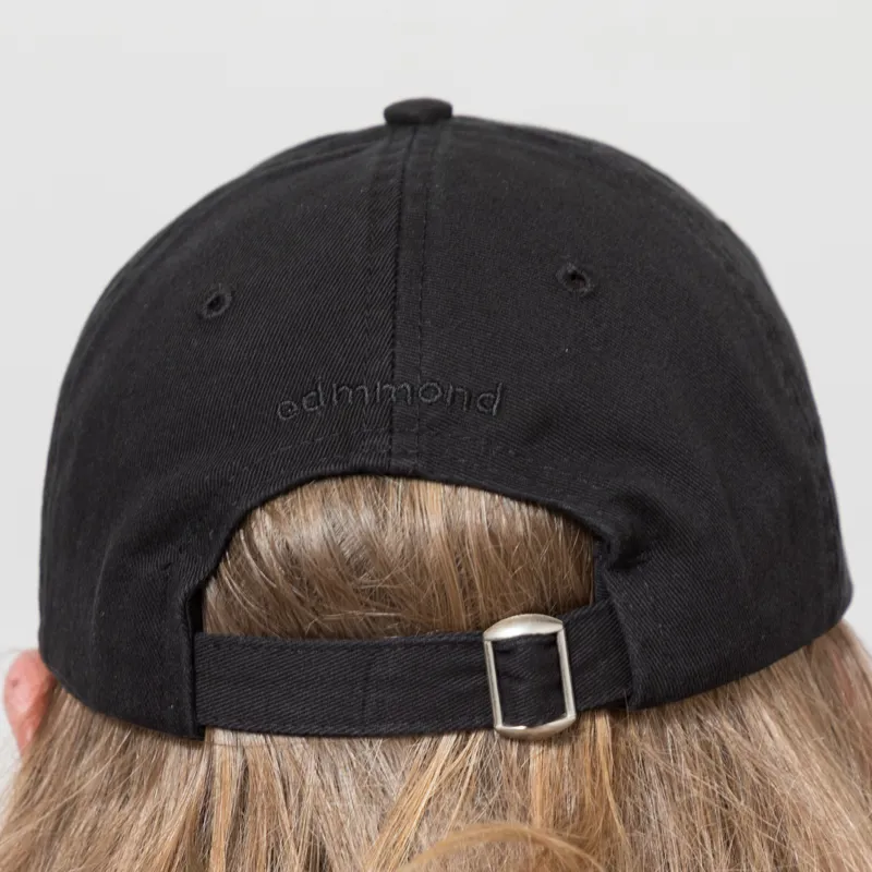 Edmmond Studios Duck Patch Cap Black-4