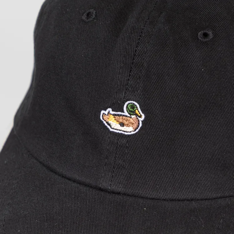 Edmmond Studios Duck Patch Cap Black-3
