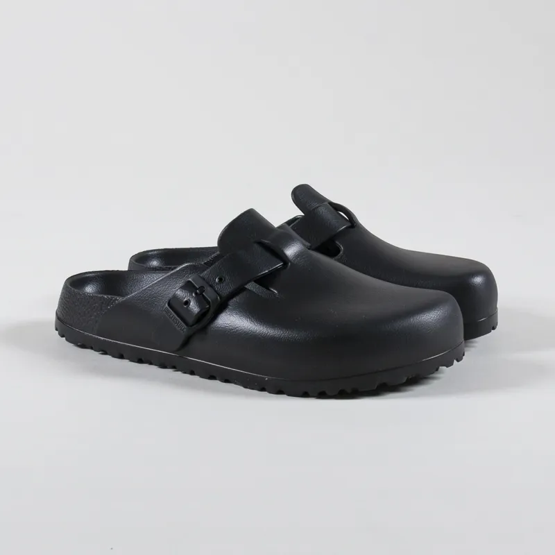 Birkenstock Womens Boston EVA Narrow Fit Sandals Black