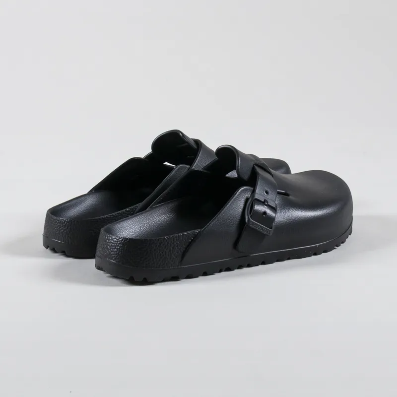 Birkenstock Womens Boston EVA Narrow Fit Sandals Black-1