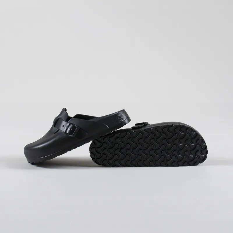 Birkenstock Womens Boston EVA Narrow Fit Sandals Black-3