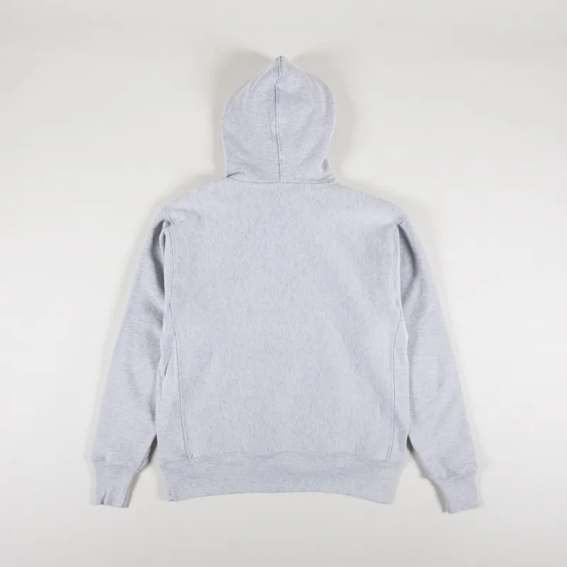 Service Works 12oz Service Embroidered Hoodie Grey-1