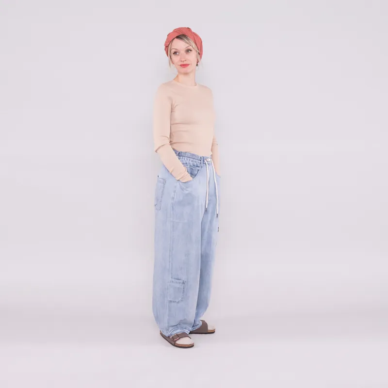 L.F.Markey Womens Pavel Trousers Sky-3