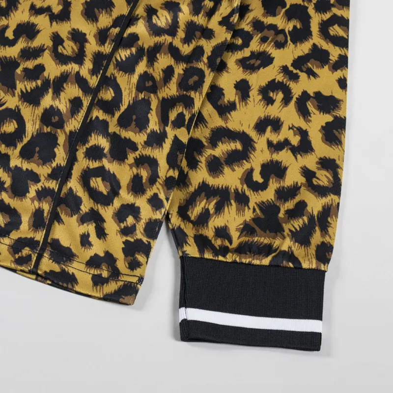 Obey Collar Polo Leopard Multi-4