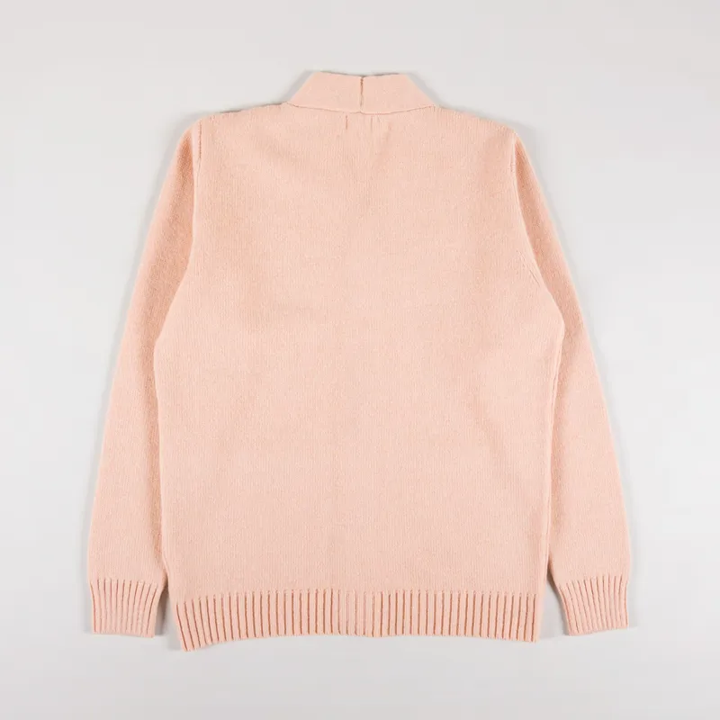 Origin Knitwear Pocket Cardigan Peach-1