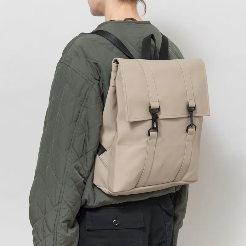 Rains Womens MSN Bag Mini Beige