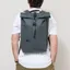 Rains Rolltop Rucksack Dark Grey