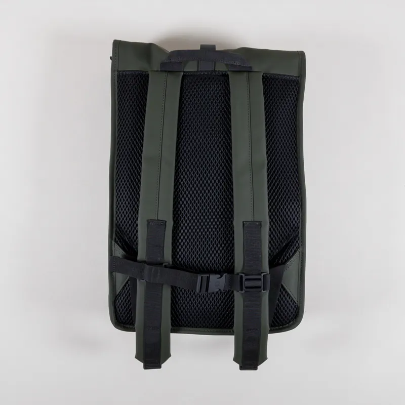 Rains Rolltop Rucksack Green -1