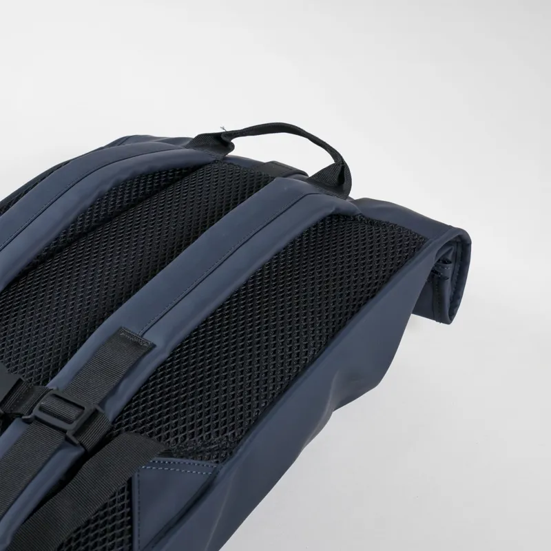 Rains Rolltop Rucksack Navy-11