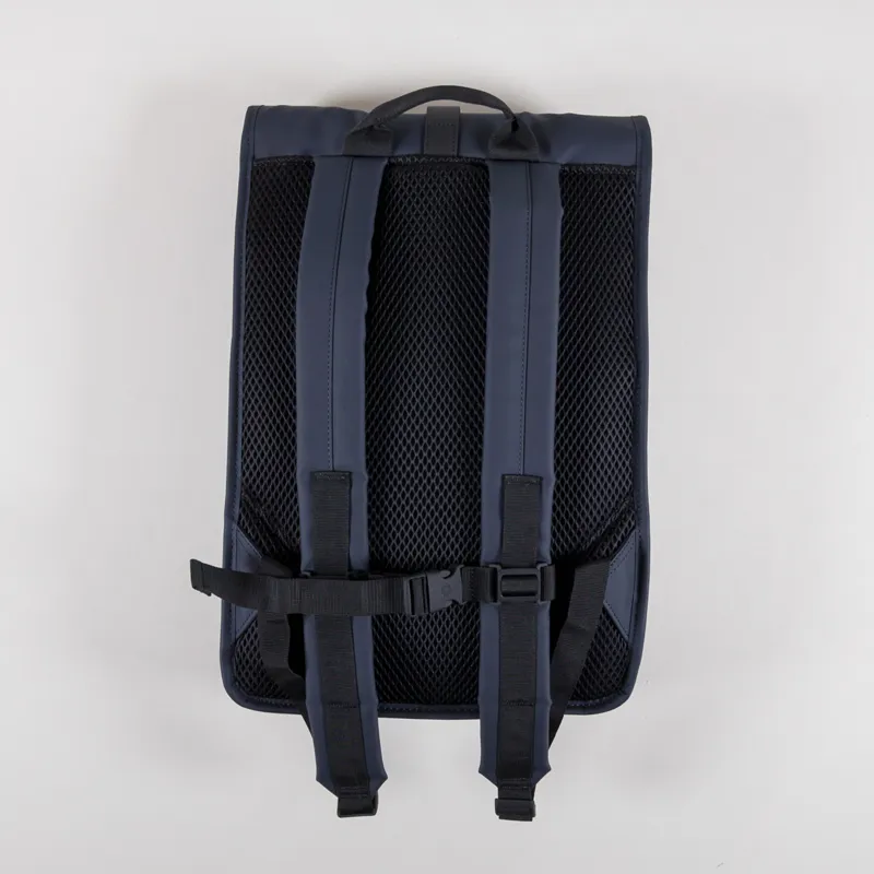 Rains Rolltop Rucksack Navy-1