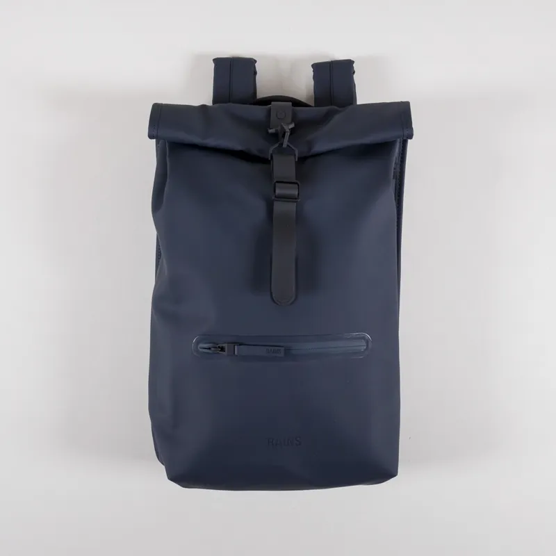 Rains Rolltop Rucksack Navy