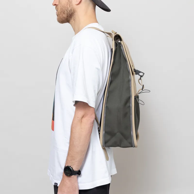 Rains Mix Backpack Sand-2
