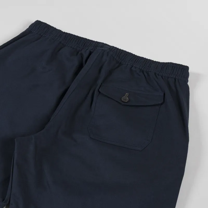 Universal Works Beach Shorts Navy Twill-3