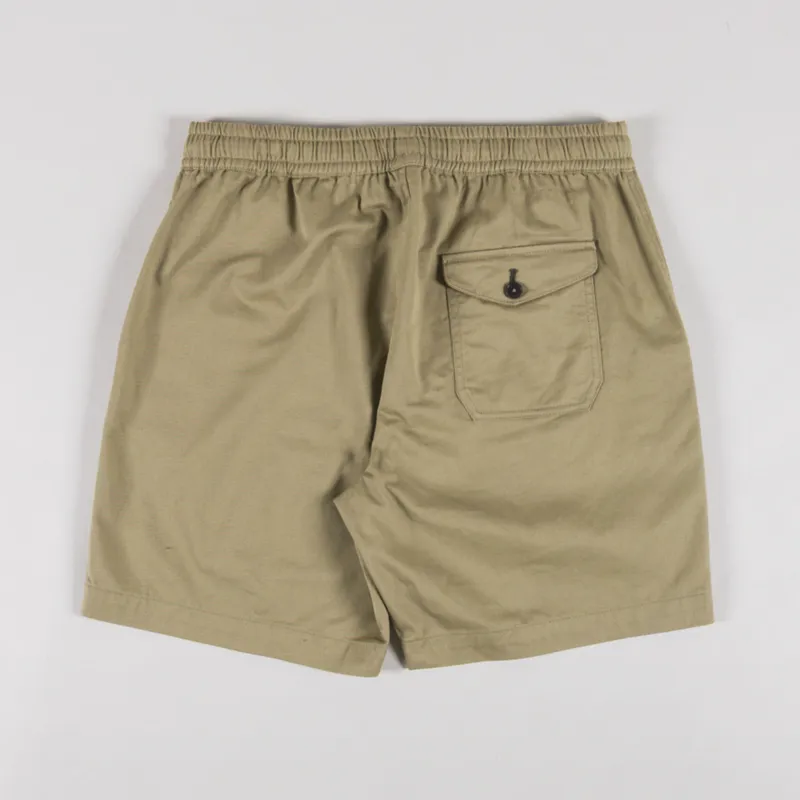 Universal Works Beach Shorts Sand Twill-1