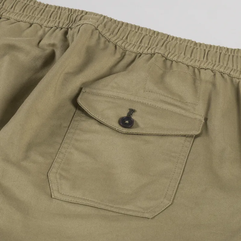 Universal Works Beach Shorts Sand Twill-5