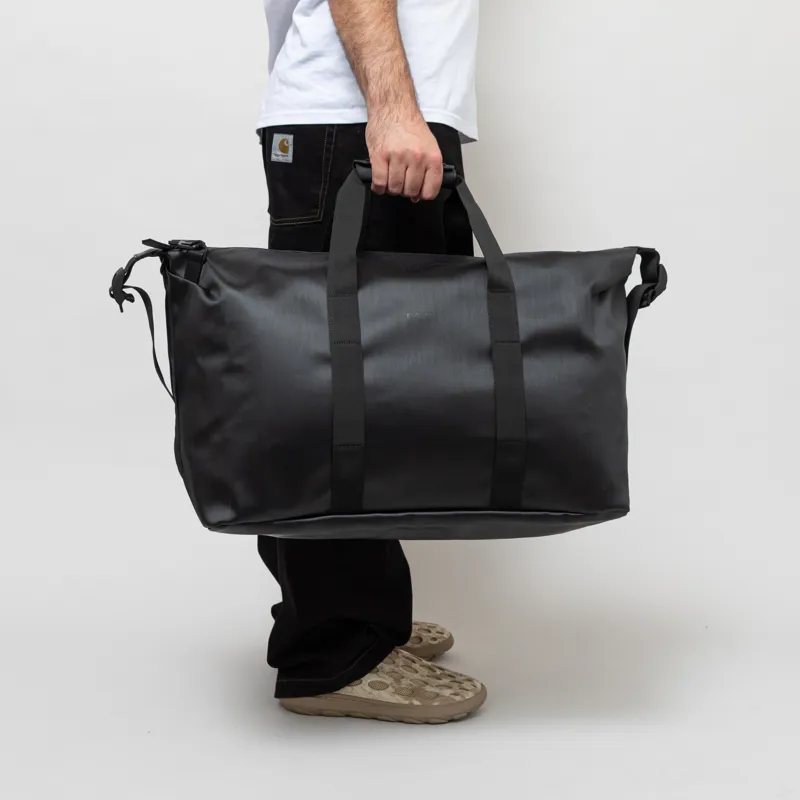 Rains Hilo Weekend Bag Black Grain-1