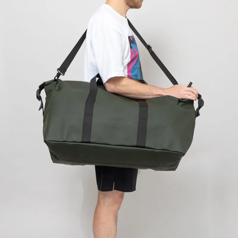 Rains Hilo Weekend Bag Large Green-3
