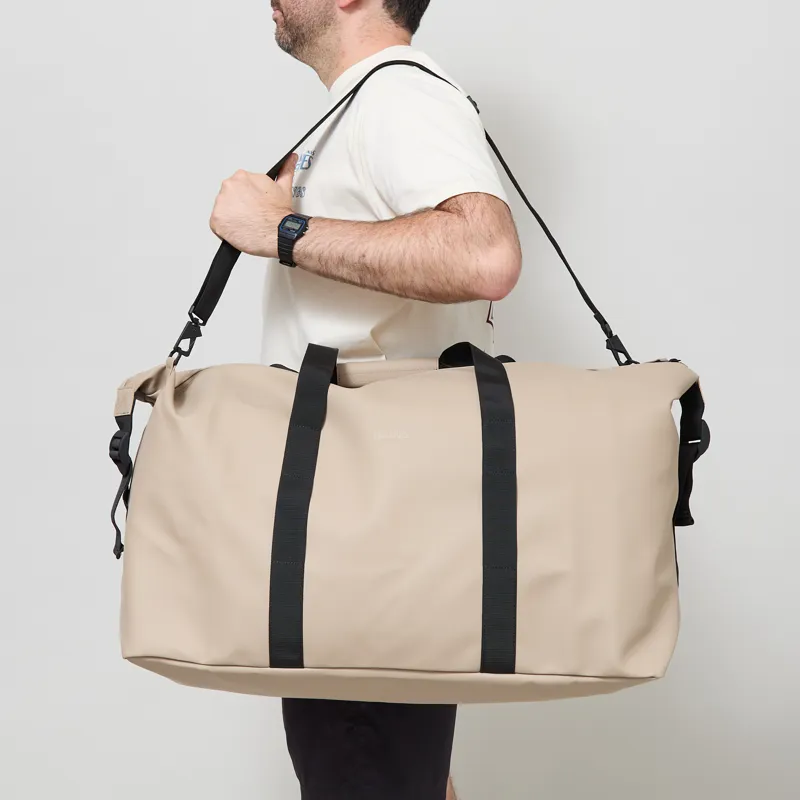 Rains Hilo Weekend Bag Large Beige-2