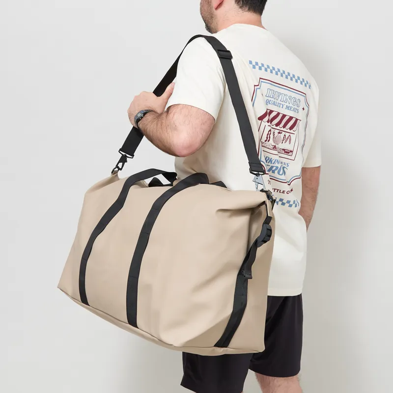 Rains Hilo Weekend Bag Large Beige-5