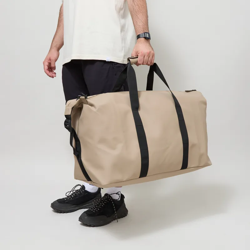 Rains Hilo Weekend Bag Large Beige-1