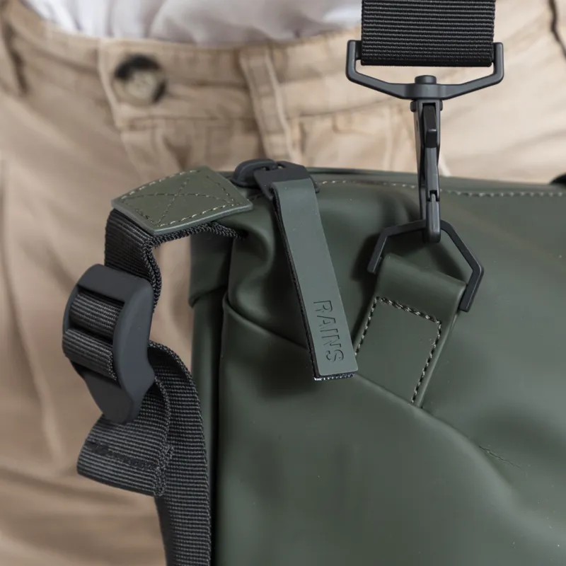 Rains Womens Hilo Weekend Bag Small Green-5