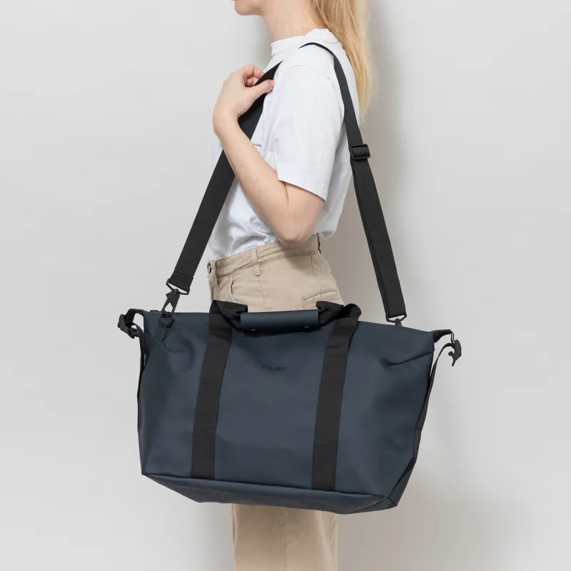 Rains Womens Hilo Weekend Bag Small Navy-4
