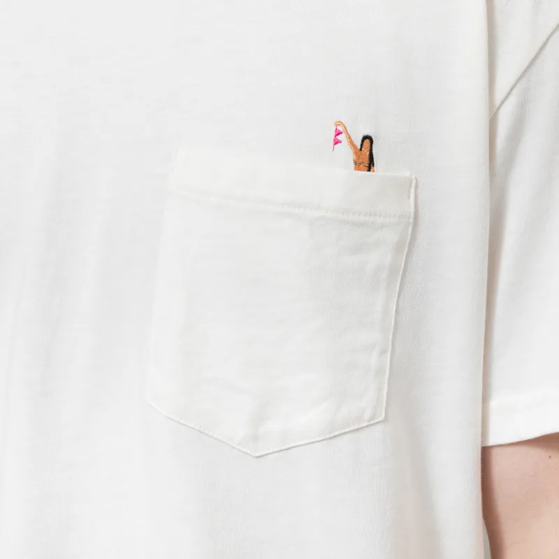 Revolution Application T Shirt Bra Off White-2