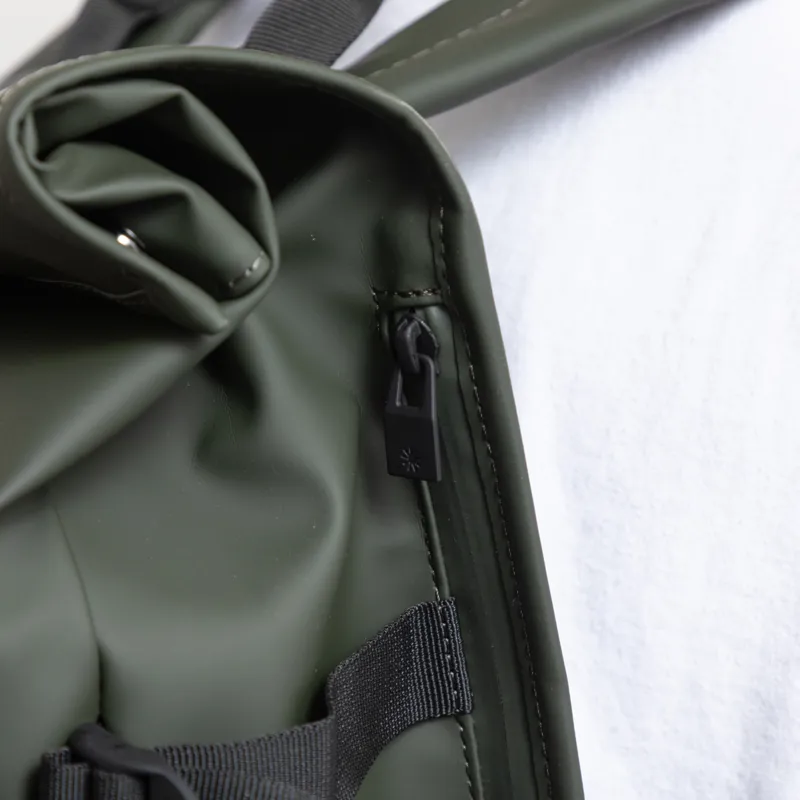 Rains Rolltop Rucksack Large Green-12