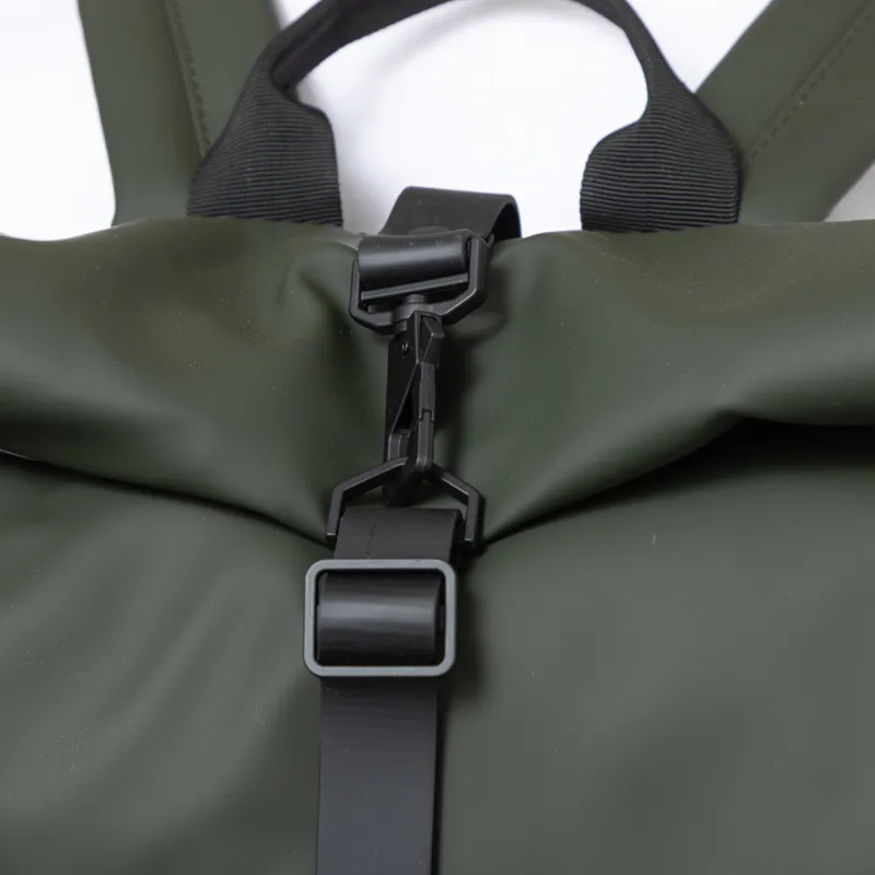 Rains Rolltop Rucksack Large Green-11