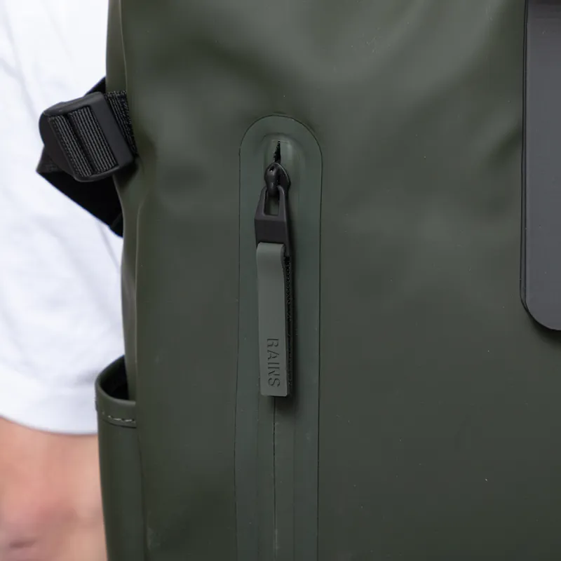 Rains Rolltop Rucksack Large Green-10