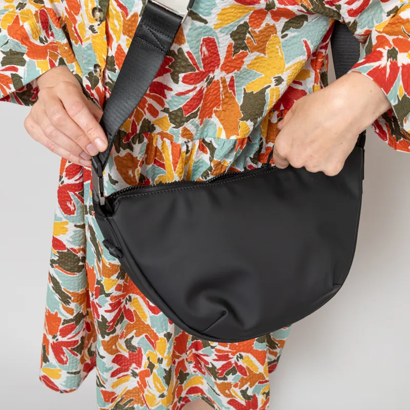 Rains Womens Valera Shoulder Bag Black-5