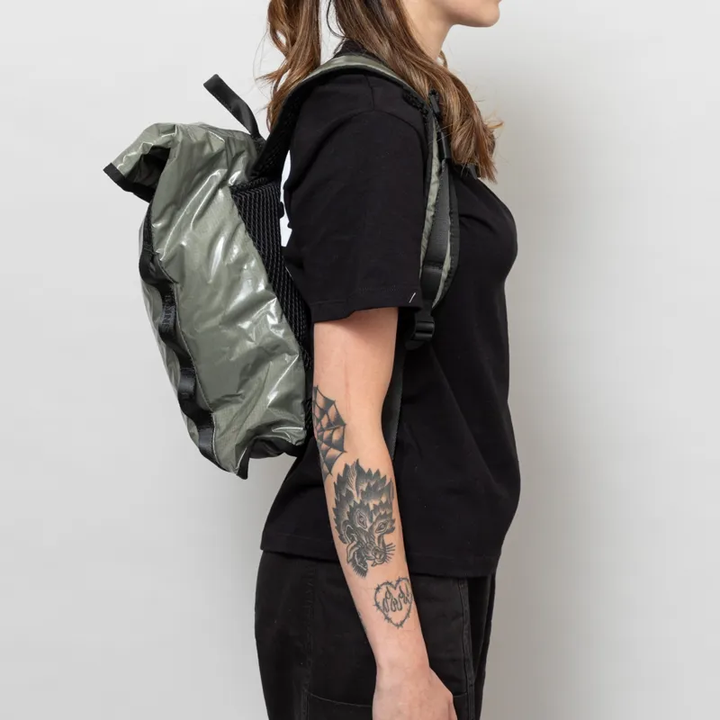 Rains Sibu Rolltop Rucksack Mini Drift-4