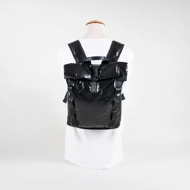 Rains Sibu Rolltop Rucksack Mini Black-2