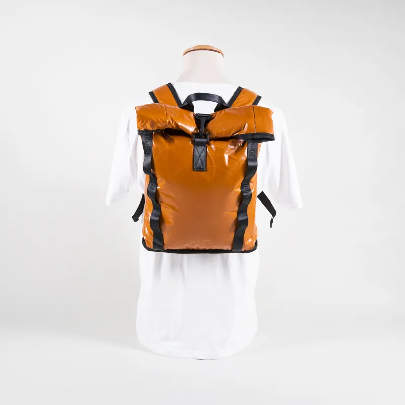 Rains Sibu Rolltop Rucksack Mini Rust-2