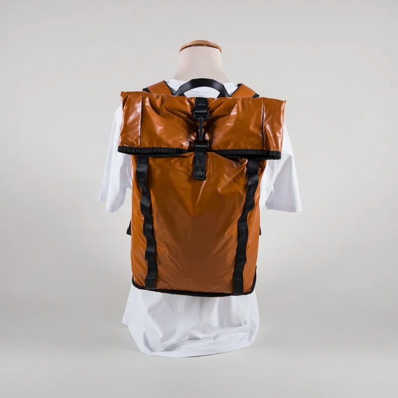 Rains Sibu Rolltop Rucksack Rust-2