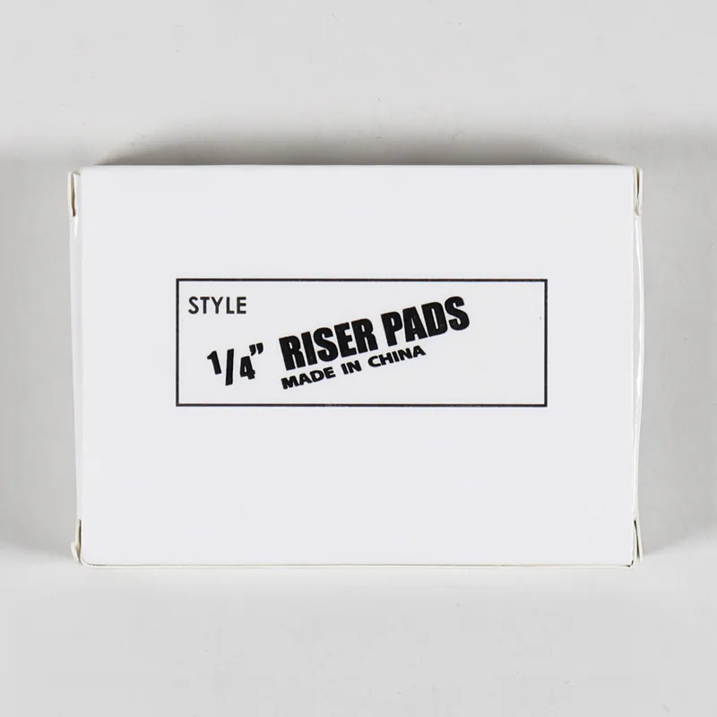 Independent Riser Pads Black 1/4 Inch-2