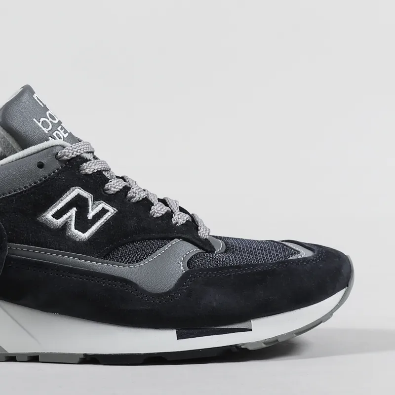 New Balance Mens Made In UK England 1500 Shoes Navy Grey