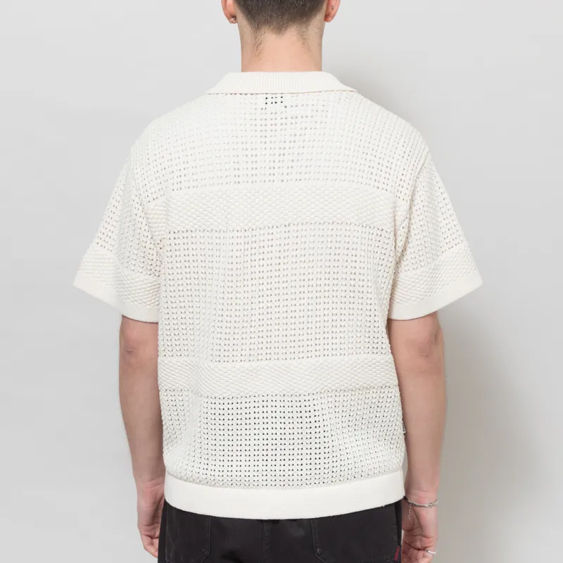 Obey Zach Sweater Shirt Unbleached-2