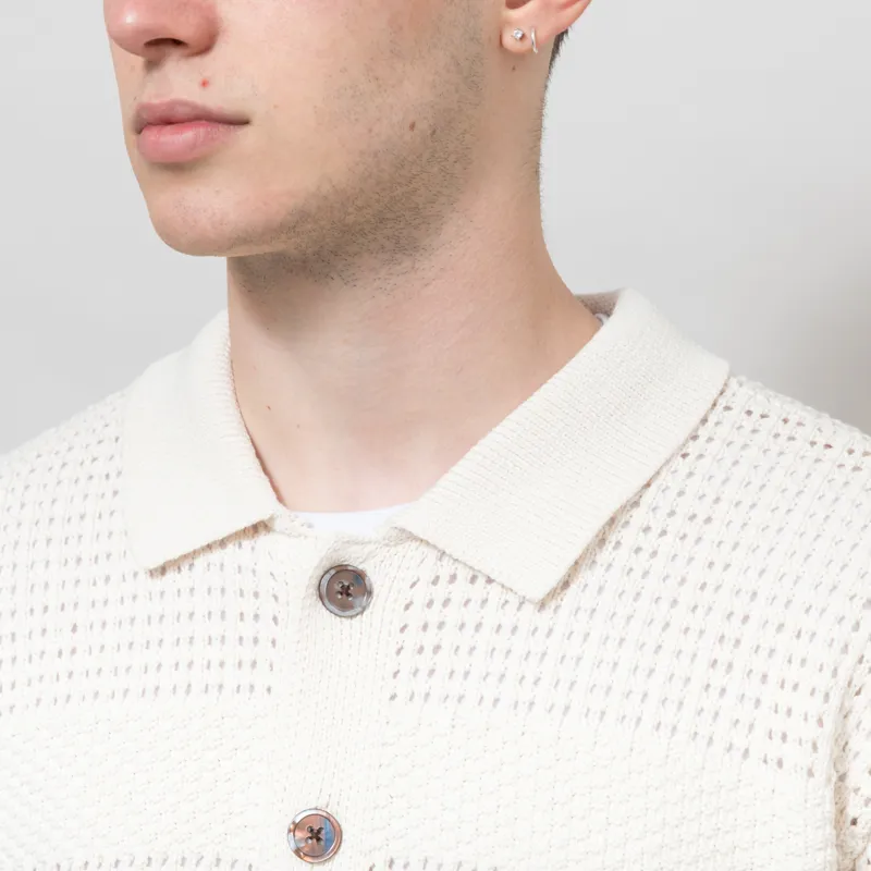 Obey Zach Sweater Shirt Unbleached-4