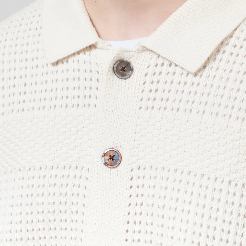 Obey Zach Sweater Shirt Unbleached-5