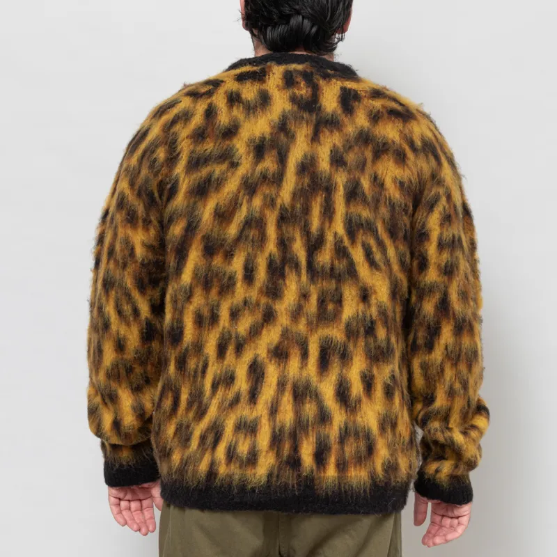 Obey Patron Cardigan Leopard-3