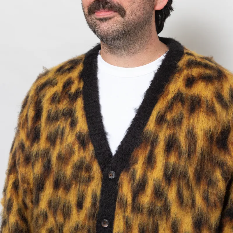 Obey Patron Cardigan Leopard-5