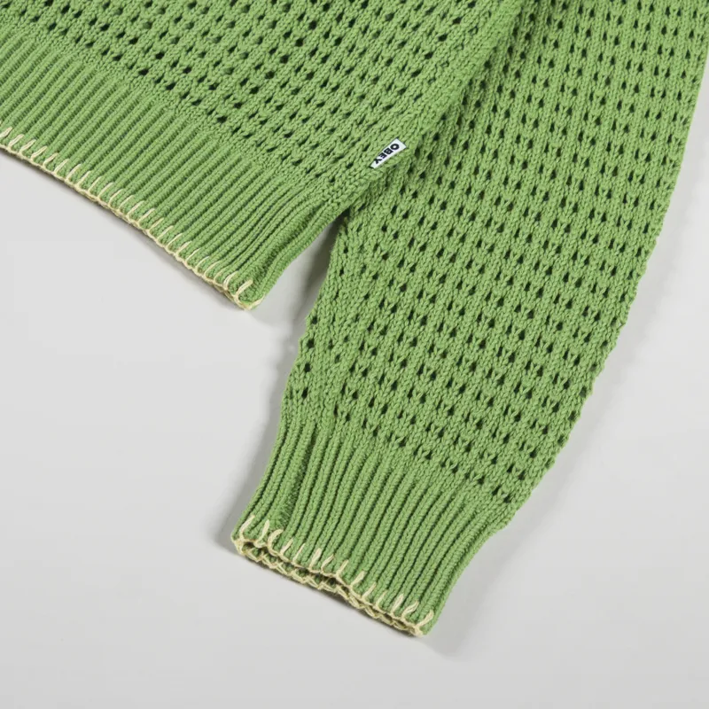 Obey Ethan Cardigan Matcha Multi-6