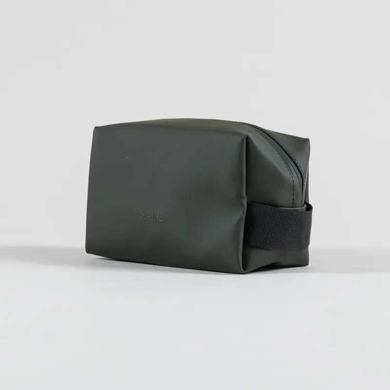 Rains Womens Wash Bag Small Green-2