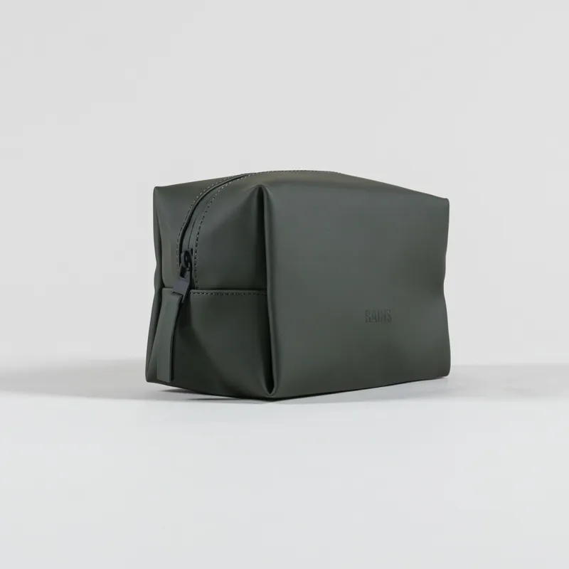 Rains Womens Wash Bag Small Green-3