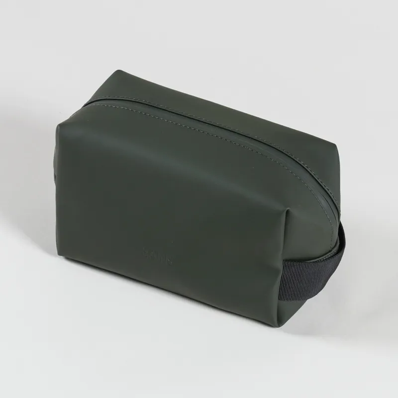 Rains Womens Wash Bag Small Green-4