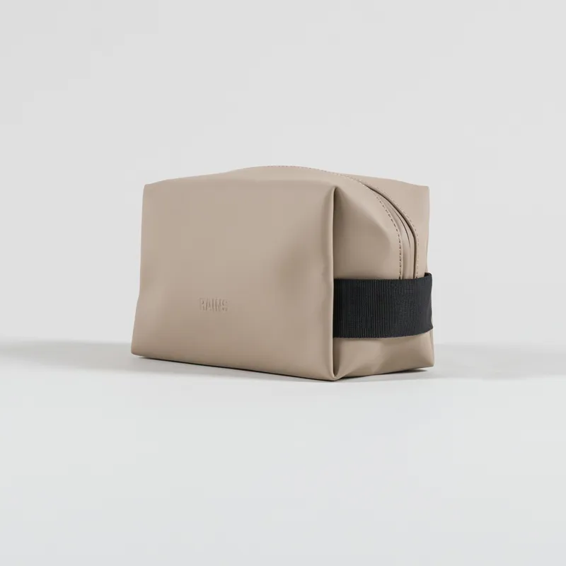 Rains Womens Wash Bag Small Beige-3