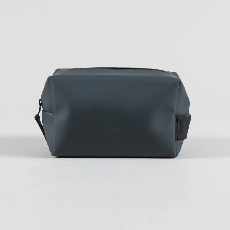 Rains Womens Wash Bag Small Dark Grey